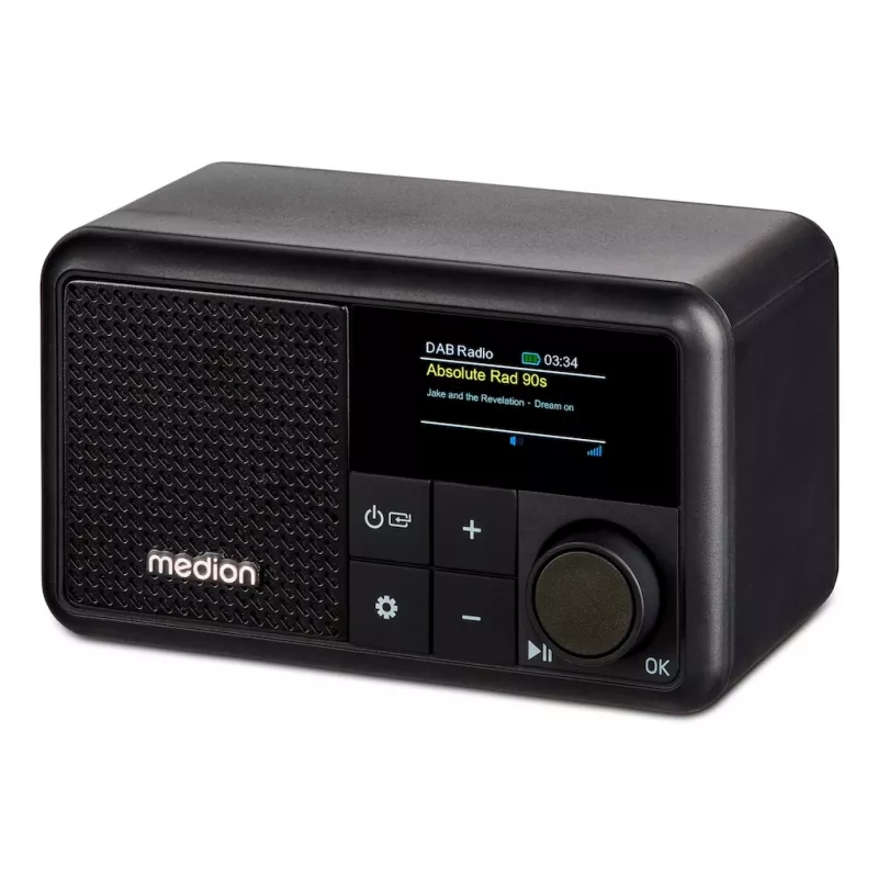 MEDION LIFE S66822 Prenosné digitálne rádio čierna