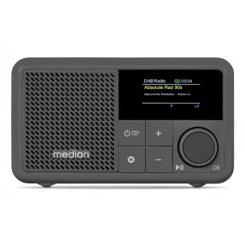 MEDION LIFE S66822 Prenosné digitálne rádio sivá