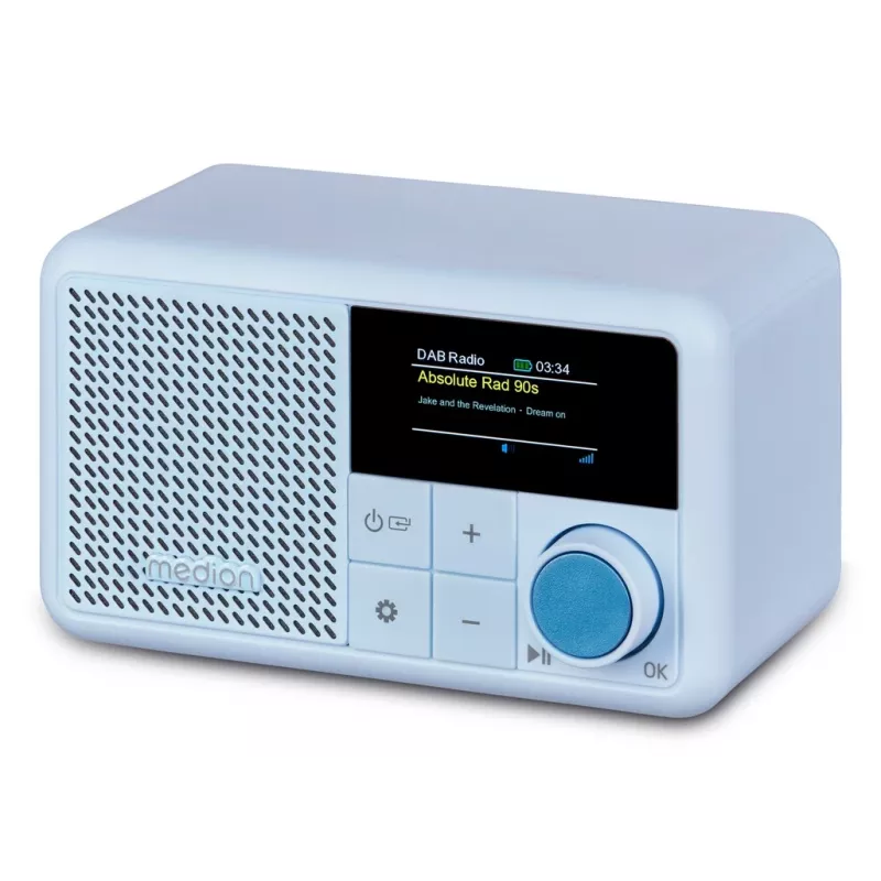 MEDION LIFE S66822 Prenosné digitálne rádio aqua
