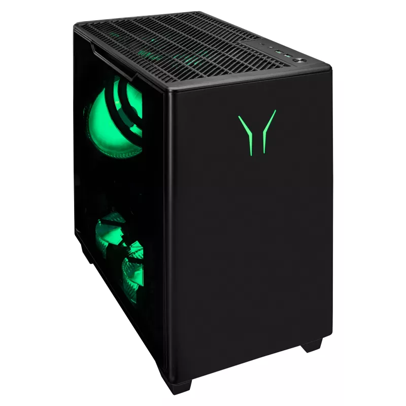 ERAZER Bandit P20 MD35462 Intel Core Ultra 7 265F 32 GB DDR5-SDRAM 1 TB SSD NVIDIA GeForce RTX 5070 Windows 11 Tower PC čierna
