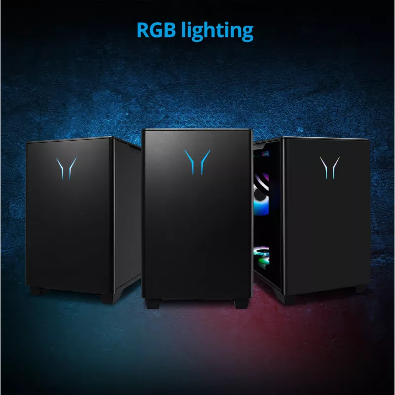 ERAZER Bandit P20 MD35462 Intel Core Ultra 7 265F 32 GB DDR5-SDRAM 1 TB SSD NVIDIA GeForce RTX 5070 Windows 11 Tower PC čierna