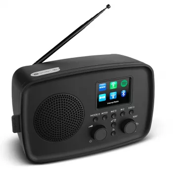 Internetové rádio MEDION 50078817 — DAB+/FM, Wi‑Fi (802.11a/b/g), 5W RMS, 2,4