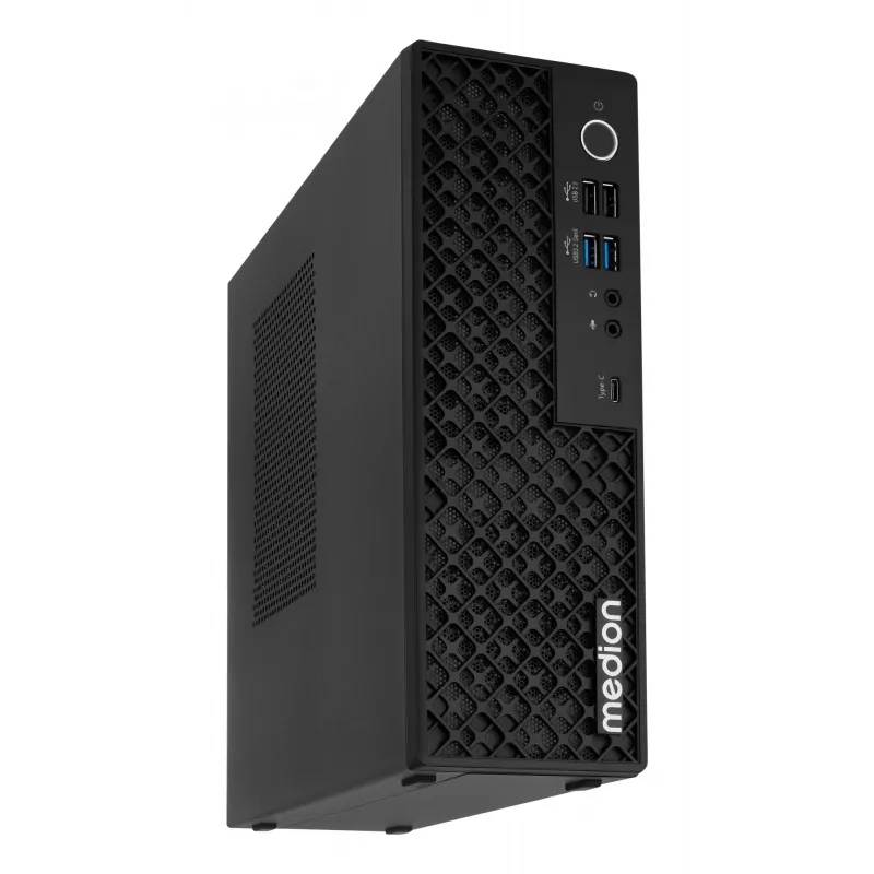 MEDION PICOWORX T80III MD340012 Intel Core Ultra 5 228V 32 GB DDR5-SDRAM 1 TB SSD Windows 11 Home Mini-PC čierna