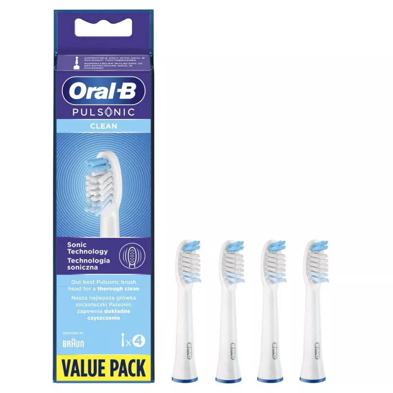 Oral-B Pulsonic Clean 4 ks biela