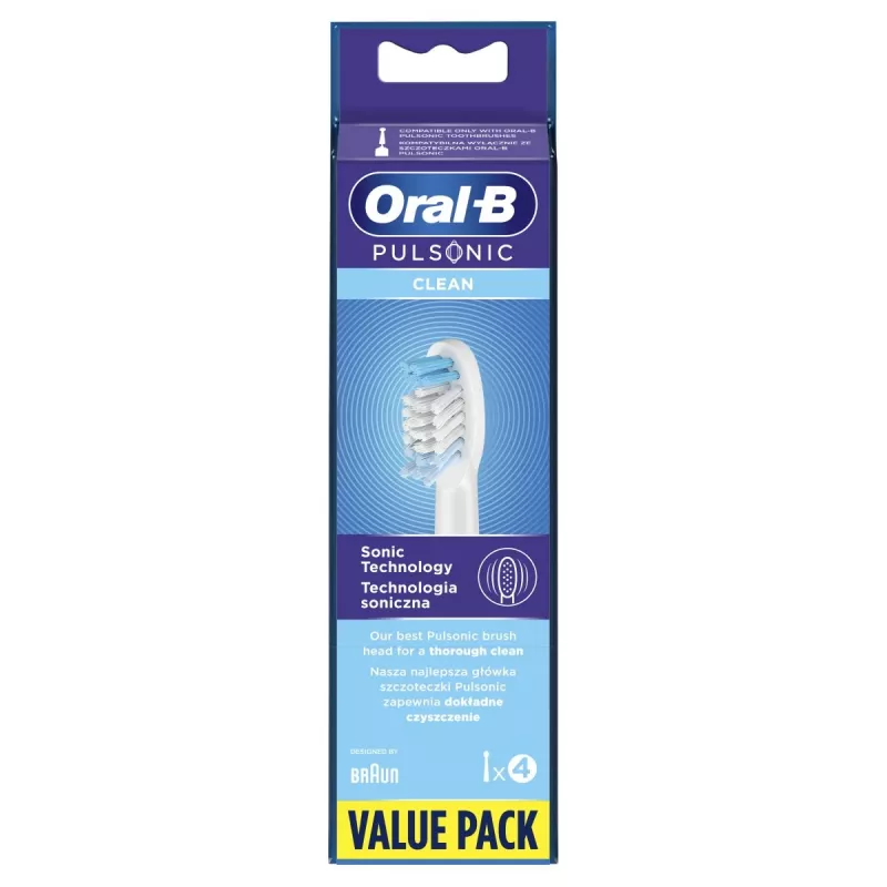Oral-B Pulsonic Clean 4 ks biela