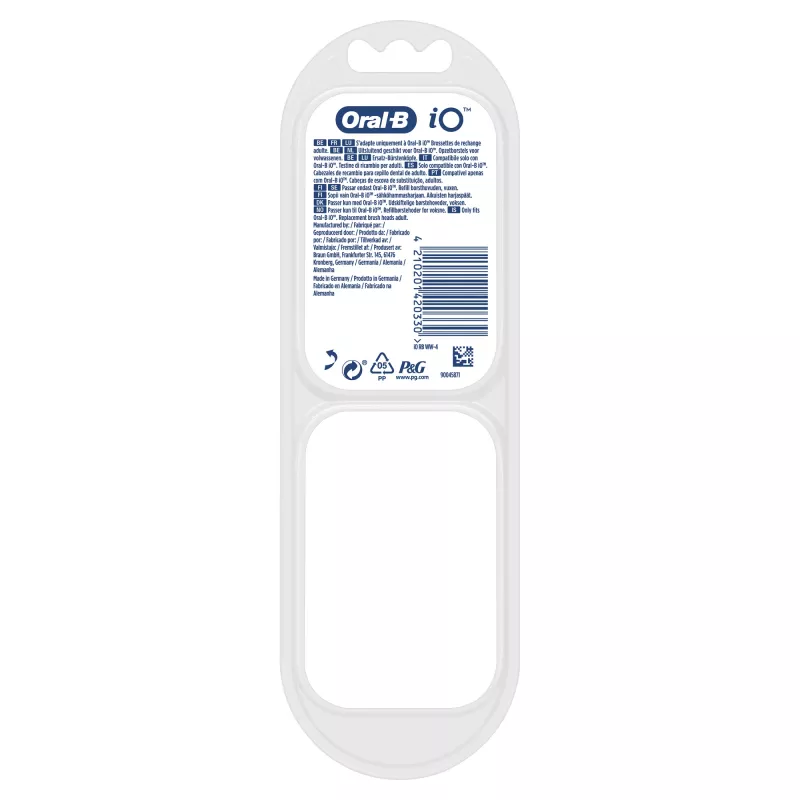 Oral-B 80365502 hlavica na zubnú kefku 4 ks biela