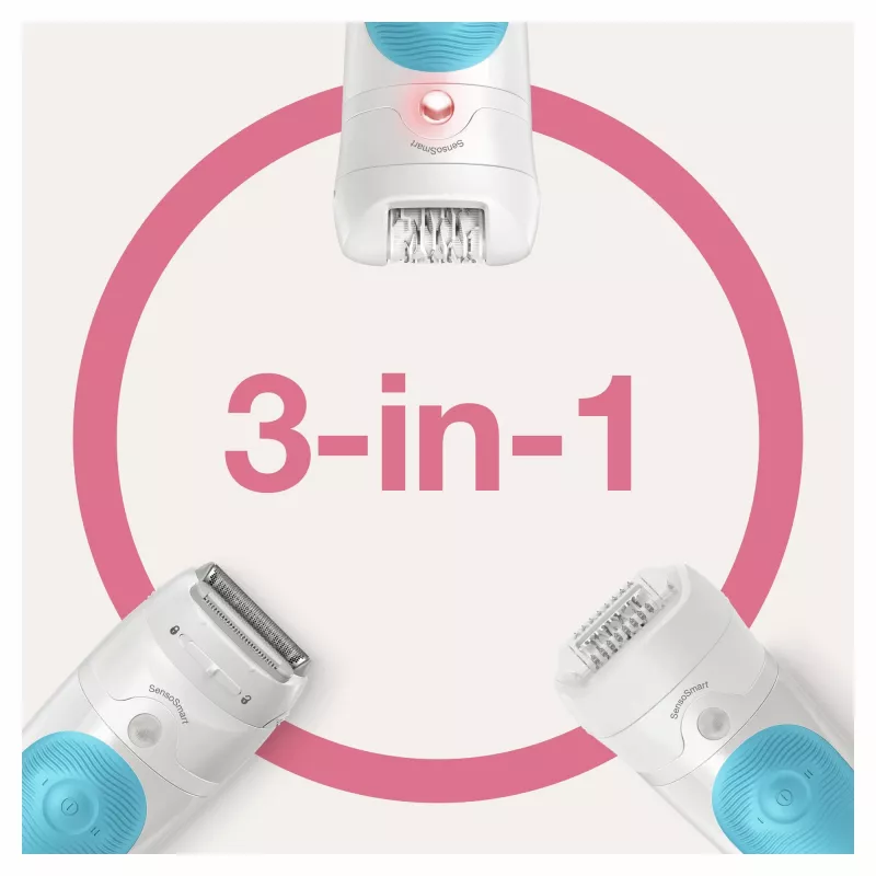 Braun Silk-épil 5 SES 5-605 28 pinzet modrá, biela