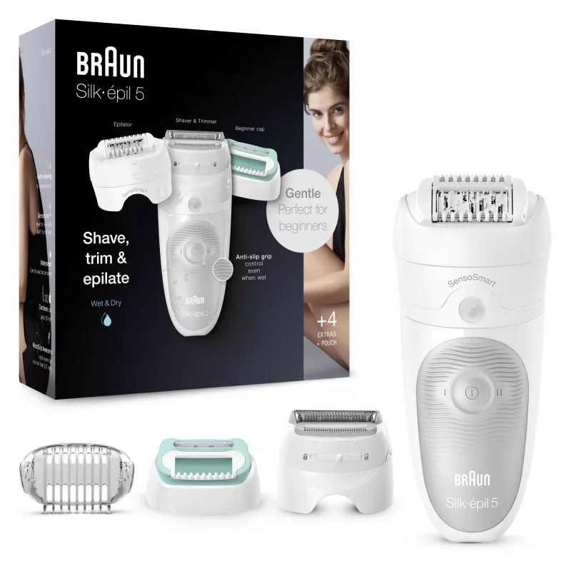Braun Silk-épil 5 81770430 epilátor 28 pinzet biela