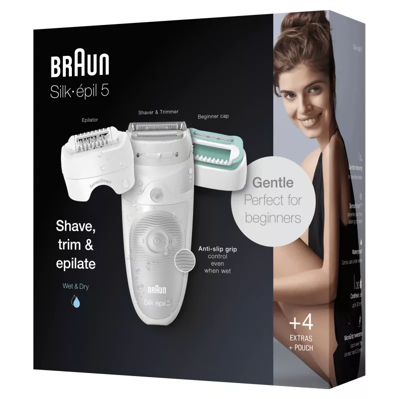Braun Silk-épil 5 81770430 epilátor 28 pinzet biela