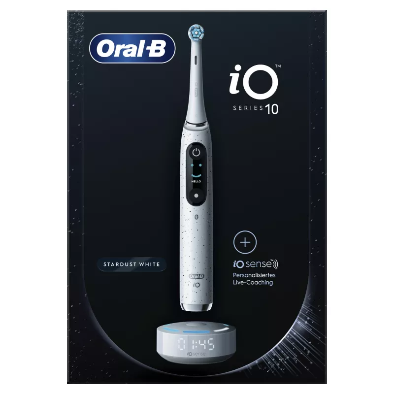 Oral-B iO Series 10 zubná kefka pre dospelých rotačno-oscilačná biela