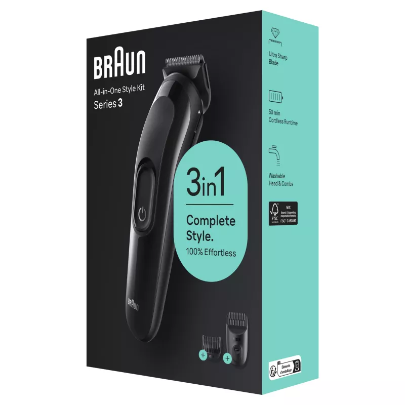 Braun SK2400 Styling Kit, čierny