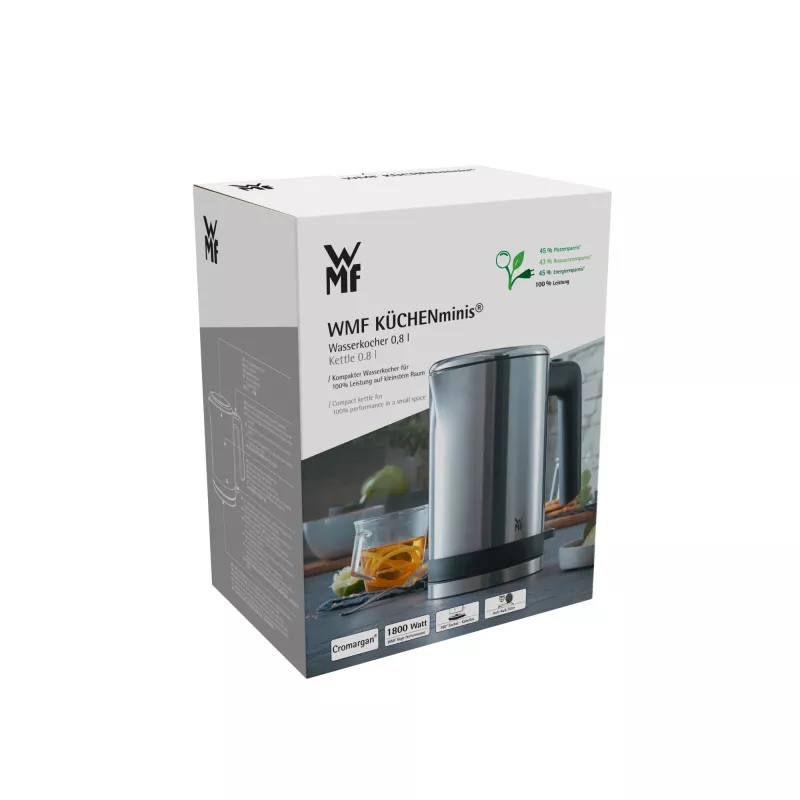 WMF KITCHENminis 0413140011 elektrická kanvica 0,8 l 1960 W nerez