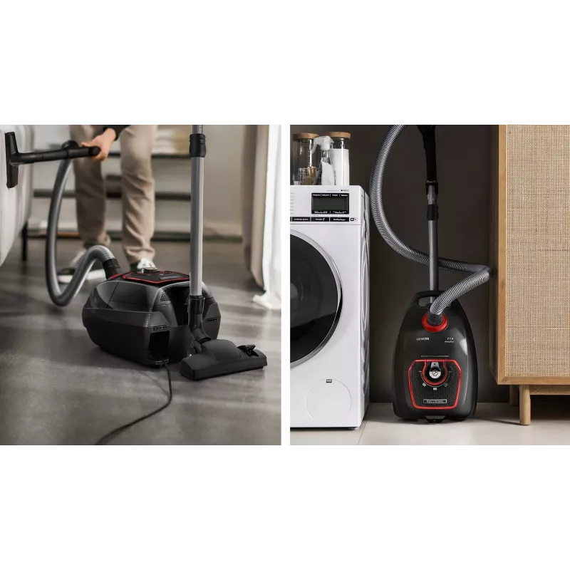 Siemens VSZ7XTRM podlahový vysávač 5 l valcový vysávač suchý 750 W vrecká na prach