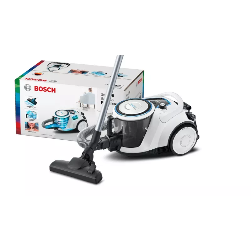 Bosch Serie 6 BGC41LSIL vysávač 2,4 l podlahový vysávač suchý 600 W bez vrecka