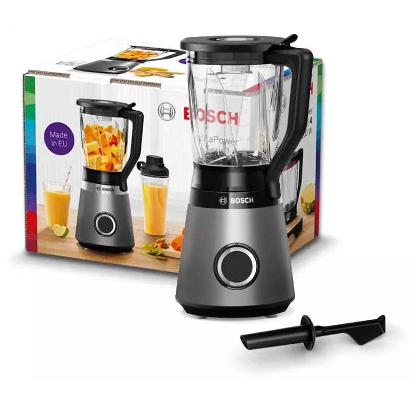 Bosch MMB6172SN stolový mixér 1,5 l stolný mixér 1200 W čierny, nerez
