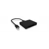 ICY BOX IB-CR402-C31 čítačka kariet USB 3.1 (Gen 2) Type-C™ čierny