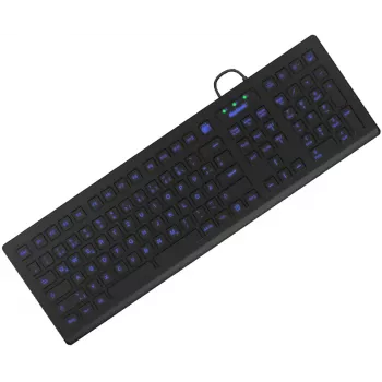 KeySonic KSK-8031INEL-B (DE) klávesnica priemyselná USB QWERTZ nemecká čierna