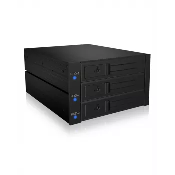ICY BOX IB-573SSK-12G 8,89 cm (3,5 palca) backplane čierna