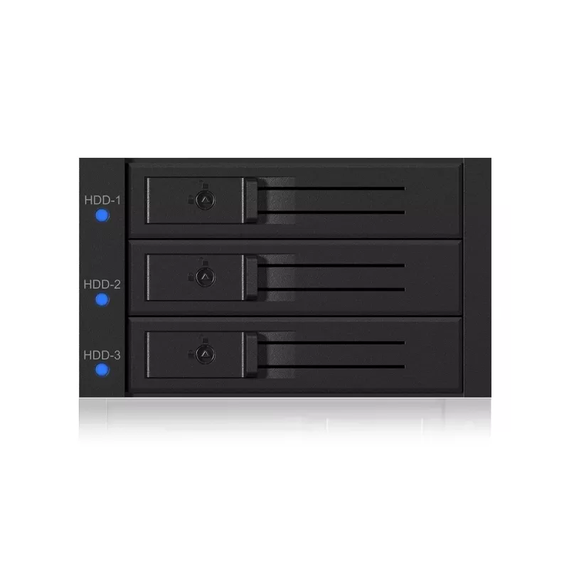 ICY BOX IB-573SSK-12G 8,89 cm (3,5 palca) backplane čierny