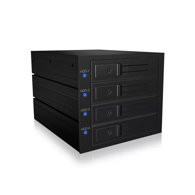 ICY BOX IB-574SSK-12G 8,89 cm (3,5 palca) backplane čierny