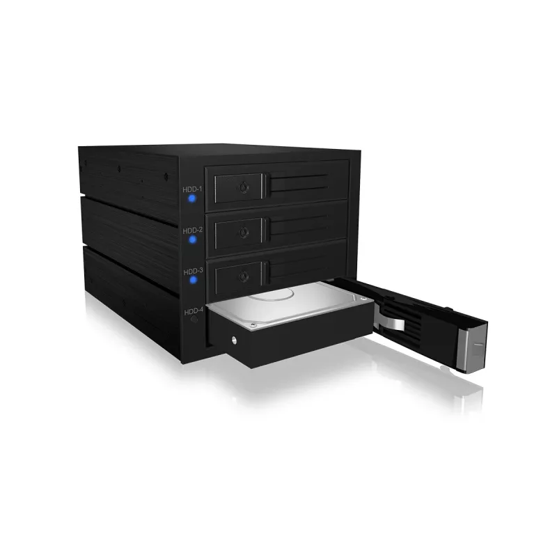 ICY BOX IB-574SSK-12G 8,89 cm (3,5 palca) backplane čierny