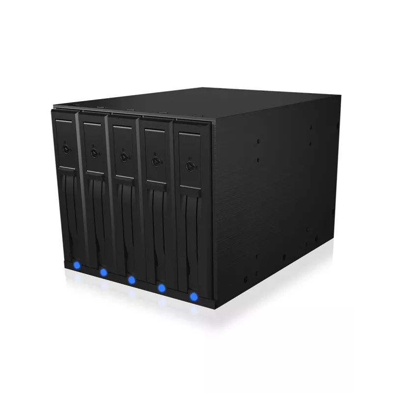 ICY BOX IB-575SSK-12G 8,89 cm (3,5 palca) backplane čierny