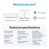 Linksys Velop Micro 6 Mesh systém – dvojpásmový WiFi 6 AX3000 (balenie 3 ks)