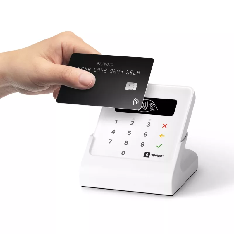SumUp Air a nabíjacia stanica, Bluetooth, NFC, 1 m, biela, 141 g