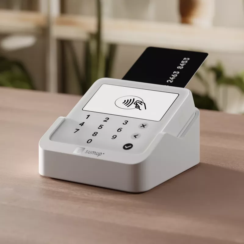 SumUp Solo Lite čítačka smart kariet batéria biela