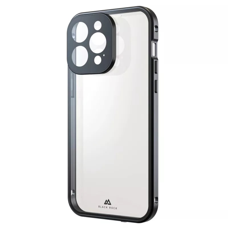 Hama 360° Glass puzdro na telefón kryt čierny pre iPhone 15 Pro Max 6,7