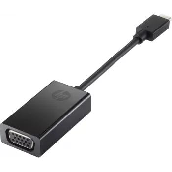 HP adaptér USB-C na VGA, čierny, Čína, Windows 10, Windows 11, ChromeOS, Business, 0 - 40 °C