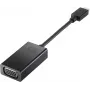 HP adaptér USB-C na VGA, čierny, Čína, Windows 10, Windows 11, ChromeOS, Business, 0 - 40 °C