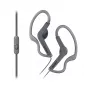 Sony MDRAS210APB headset káblový ušný háčik športový čierny