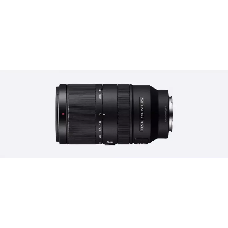 Sony E 70-350 mm F4.5-6.3 G OSS objektívy na kameru, čierne
