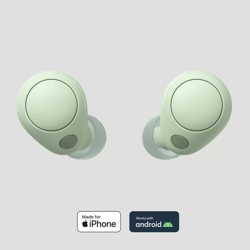Sony WF-C700N headset True Wireless Stereo (TWS) in-ear hovory/hudba Bluetooth zelený