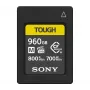 CFexpress Type-A pamäťová karta Sony CEA-M960T — 960 GB, čítanie 800 MB/s, zápis 700 MB/s, odolná proti prachu/nárazom/vlhkosti