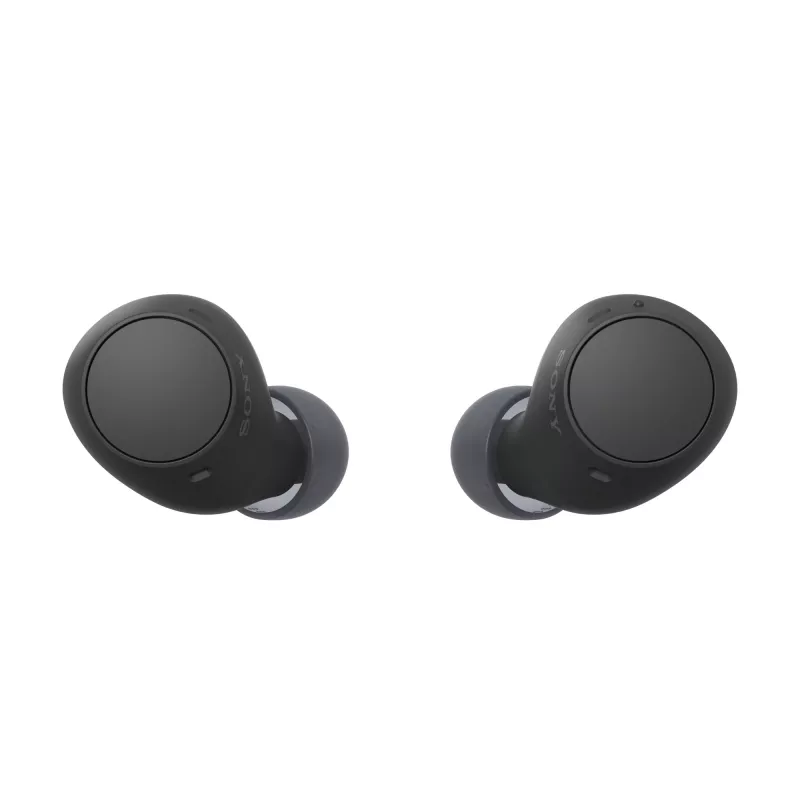 Headset Sony WF-C510 In-Ear True Wireless slúchadlá, Bluetooth 5.3, IPX4, 6 mm meniče, 22 h batéria (s nabíjacím puzdrom) — čierna