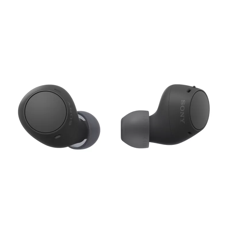 Headset Sony WF-C510 In-Ear True Wireless slúchadlá, Bluetooth 5.3, IPX4, 6 mm meniče, 22 h batéria (s nabíjacím puzdrom) — čierna