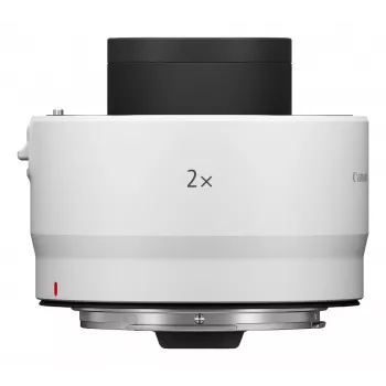 Canon Extender RF 2x – Canon RF bajonet, hmotnosť 340 g, priemer 71,2 mm