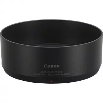Slnečná clona Canon ES-65B pre RF50mm F1.8 STM — okrúhla, čierna