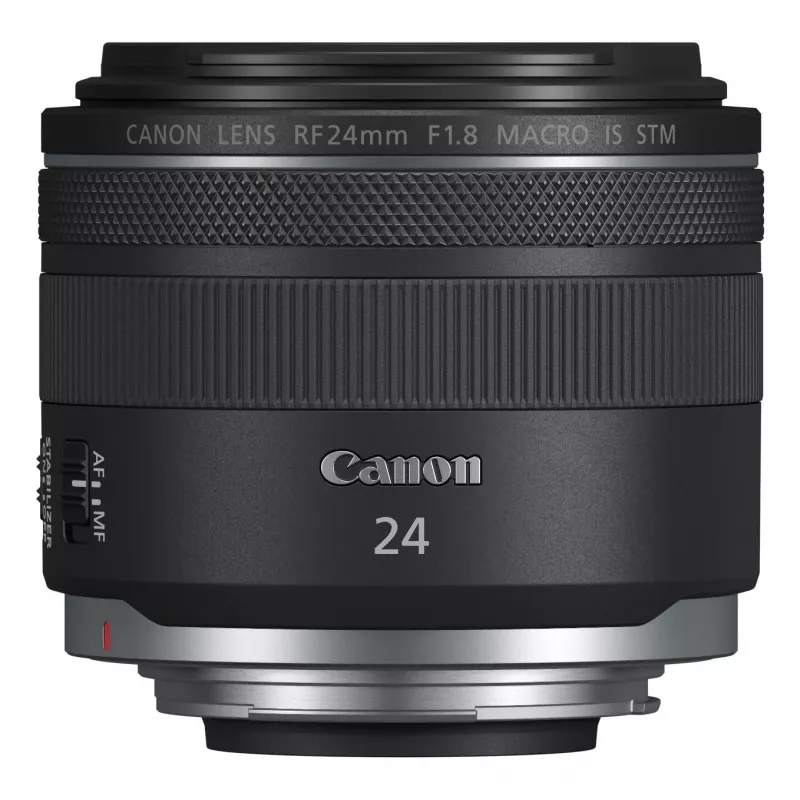 Canon Wide-Angle RF 24 mm F1.8 Macro IS STM objektív fotoaparátu, čierny