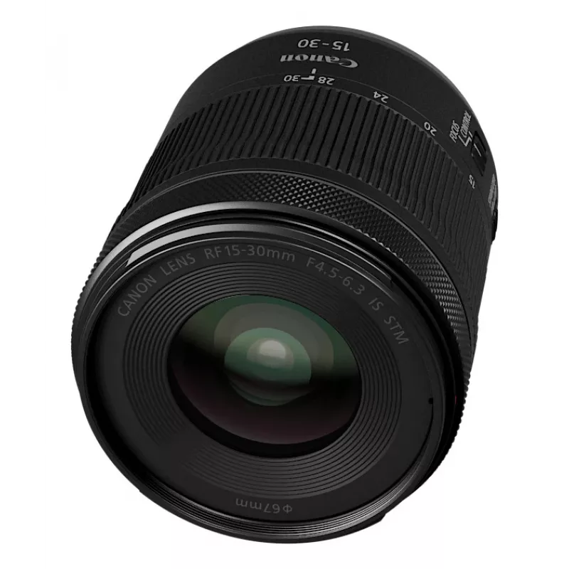 Canon RF 15-30 mm f4.5-6.3 IS STM MILC ultraširokouhlý objektív čierny