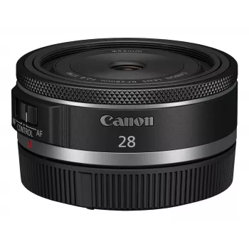 Canon širokouhlý RF 28 mm F2.8 STM objektív fotoaparátu, čierny