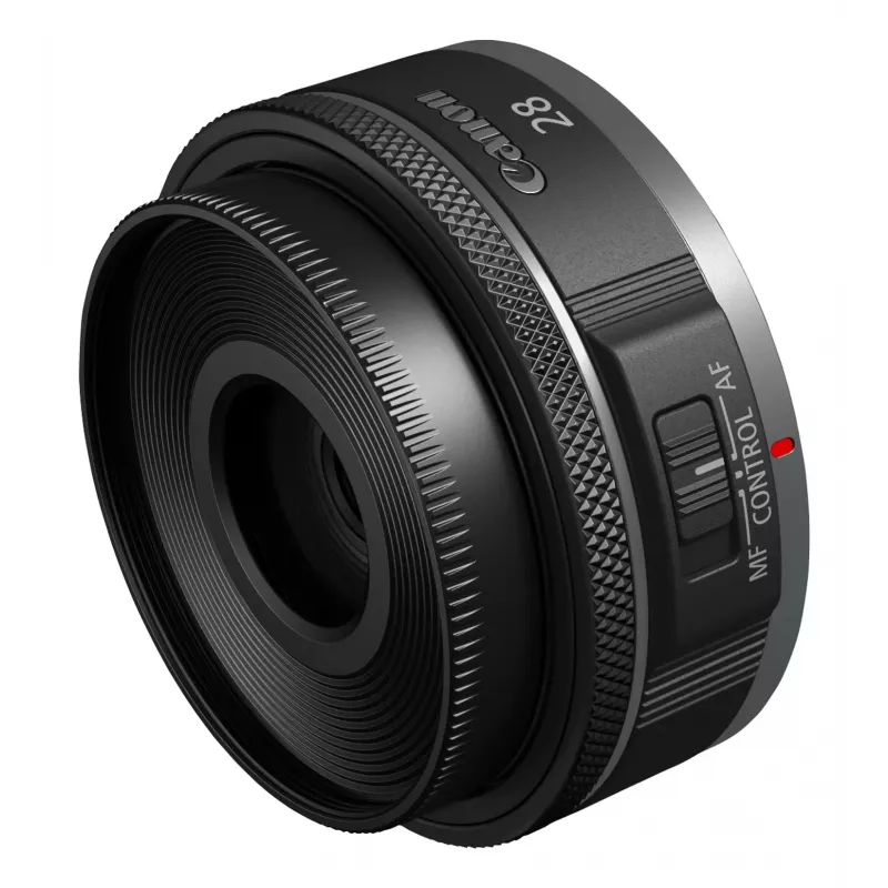 Canon širokouhlý RF 28 mm F2.8 STM objektív fotoaparátu, čierny