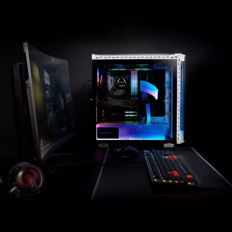 PC skriňa XPG BATTLECRUISER Midi Tower čierna