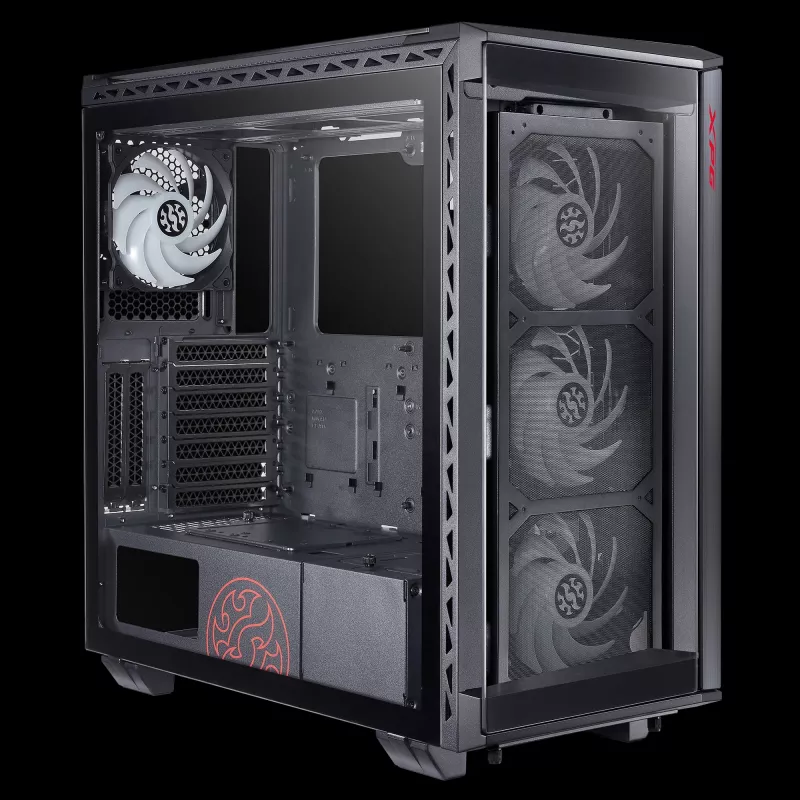 PC skriňa XPG BATTLECRUISER Midi Tower čierna