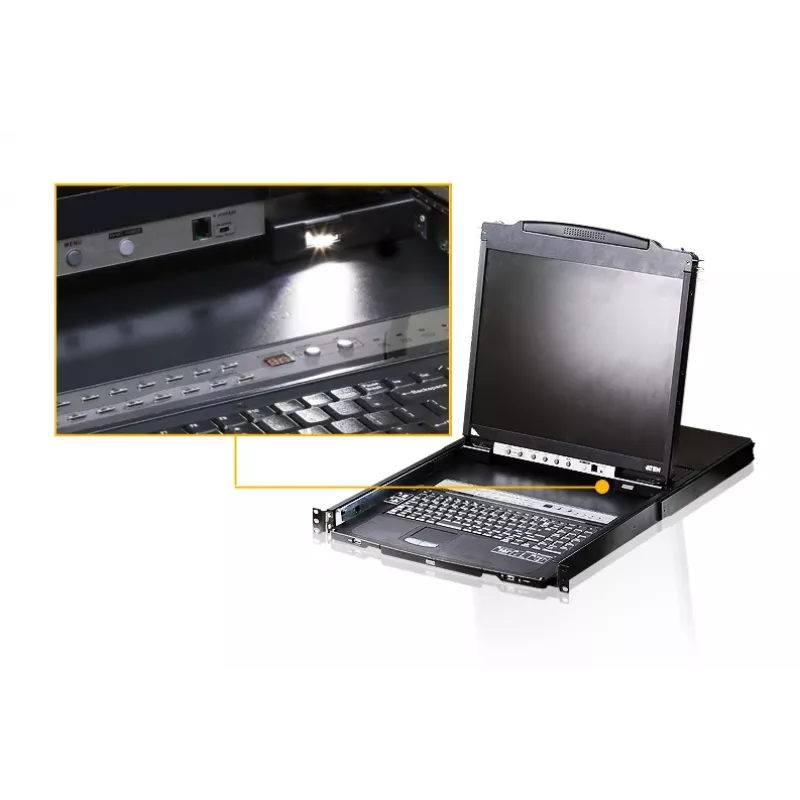 ATEN CL5808N racková konzola 48,3 cm (19