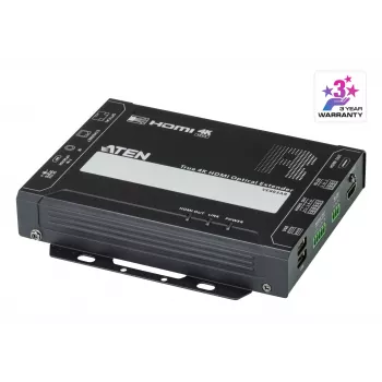 ATEN True 4K HDMI optický prijímač (4K@300m (K1, MM) / 10km (K2, SM))