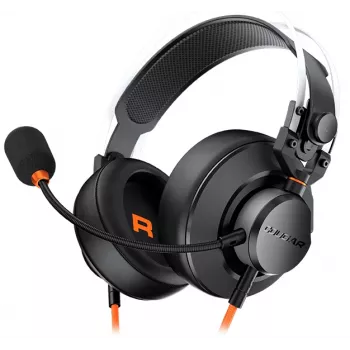 COUGAR TOURNAMENT headset káblový headset čelenka gaming čierny