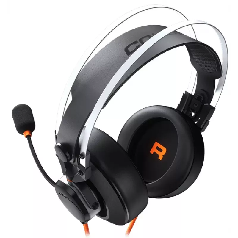 COUGAR TOURNAMENT headset káblový headset čelenka gaming čierny